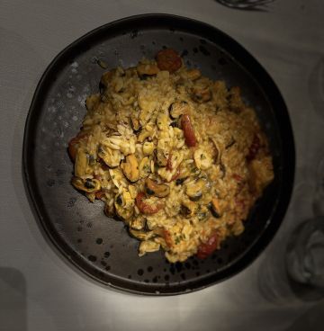 Risotto ai sapori del golfo
